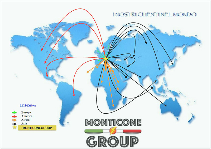 Monticone Group nel mondo
